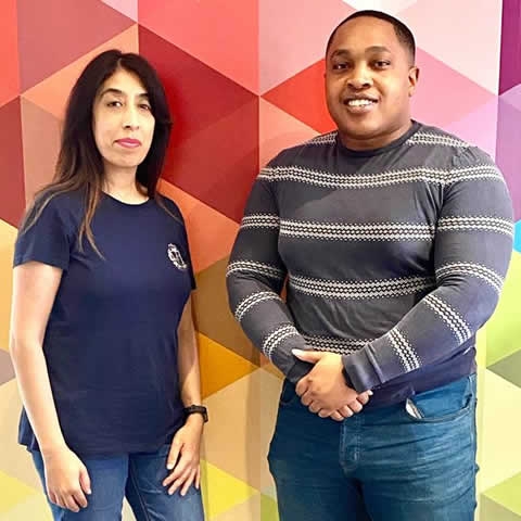 Najma Ditta and Jamie Johns head up our new Telemarketing team