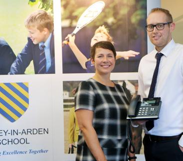 School telephone bills halve, thanks to Armstrong Bell!